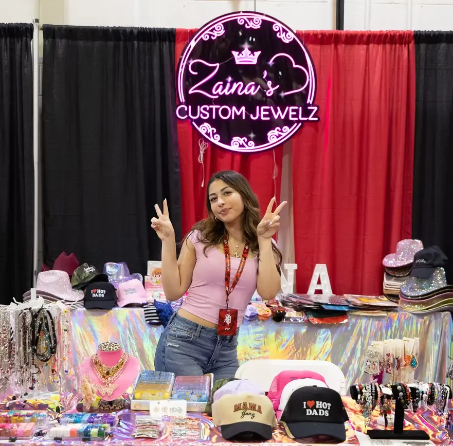 Vendors at the expo